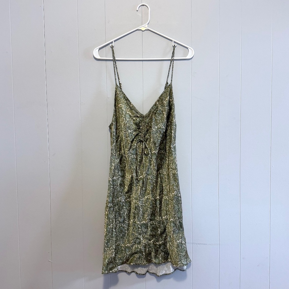 Zara Green Mini Dress